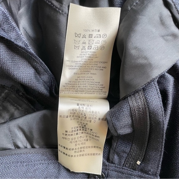 Burberry Women’s Wool Tailored Trousers – Style 3888990 – Made in Italy - Picture 12 of 14